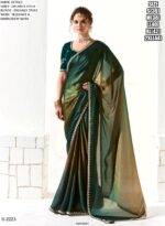 Make A Impression In Occasions With Our Tissue Based Heavy Designer Party Wear Saree Collection