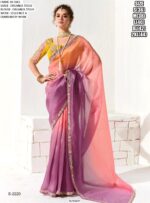 Make A Impression In Occasions With Our Tissue Based Heavy Designer Party Wear Saree Collection