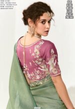 Make A Impression In Occasions With Our Tissue Based Heavy Designer Party Wear Saree Collection