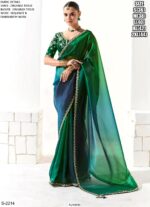 Make A Impression In Occasions With Our Tissue Based Heavy Designer Party Wear Saree Collection