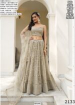 Reception Party And Engagement Wear Heavy Designer Butterfly Net Lehenga Choli