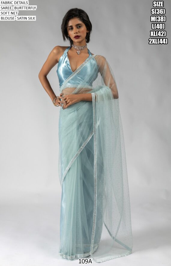 We Are Launching Ready To Wear Soft Butterfly Net Sarees - Glamour Meets Comfort