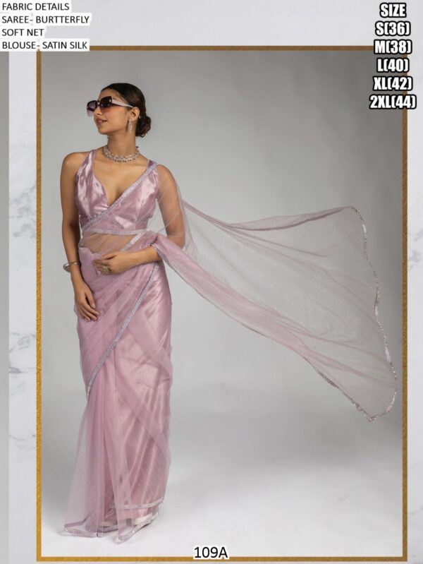 We Are Launching Ready To Wear Soft Butterfly Net Sarees - Glamour Meets Comfort