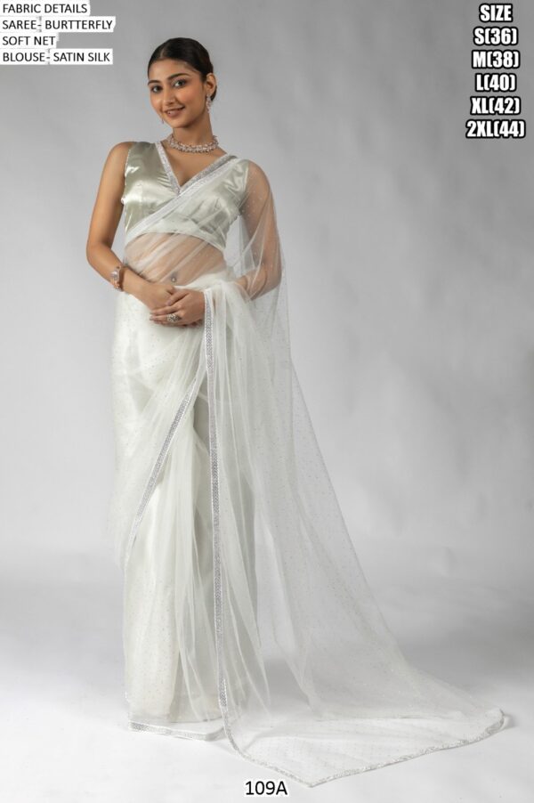 We Are Launching Ready To Wear Soft Butterfly Net Sarees - Glamour Meets Comfort