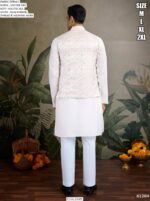 New Exclusive Festive And Party Look Men's Wear Viscose Silk Koti And Kurta Sets