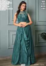 Premium Georgette Party Wear Fancy Crop Top Style Lehenga Choli Collection