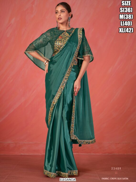 We Have Gorgeous Ready To Wear Sarees In Assorted Designs, Fabrics And Styles