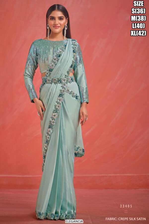We Have Gorgeous Ready To Wear Sarees In Assorted Designs, Fabrics And Styles