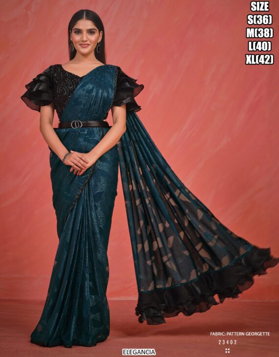 We Have Gorgeous Ready To Wear Sarees In Assorted Designs, Fabrics And Styles