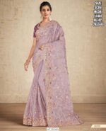 Beautiful, Stylish And Colourful Party Wear And Occasional Wear Un-Stitched Sarees