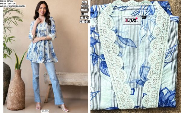 Our New Launching Designer Summer Special Tunic Style Top Collection