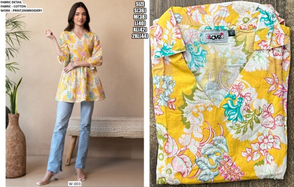 Our New Launching Designer Summer Special Tunic Style Top Collection