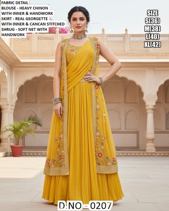 Turn Heads This Festive Season With Our Exclusive Designer Indo-Western Outfits