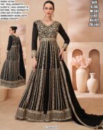 Georgette Heavy Embroidery Work Party Wear Readymade Indo-Western Suits