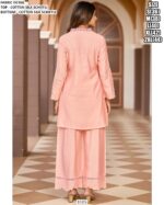 Cotton Silk Schiffli Worked Comfort Fit Co-ord Sets For Women