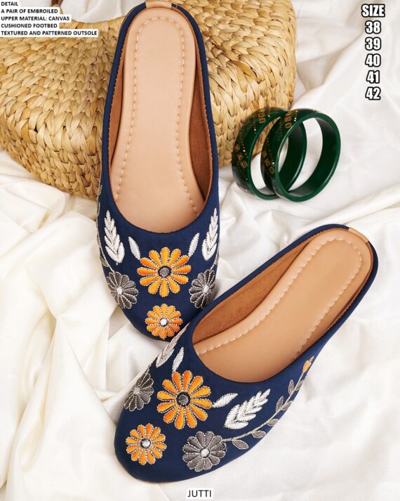 Buy Latest Collection Of Fine Looking Designer Ethnic Juttis For Ladies