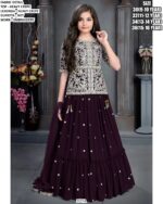 Sparkle And Shine! ✨ Introducing Our Enchanting Lehenga Sets For Little Girls