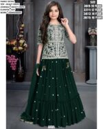 Sparkle And Shine! ✨ Introducing Our Enchanting Lehenga Sets For Little Girls