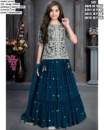 Sparkle And Shine! ✨ Introducing Our Enchanting Lehenga Sets For Little Girls