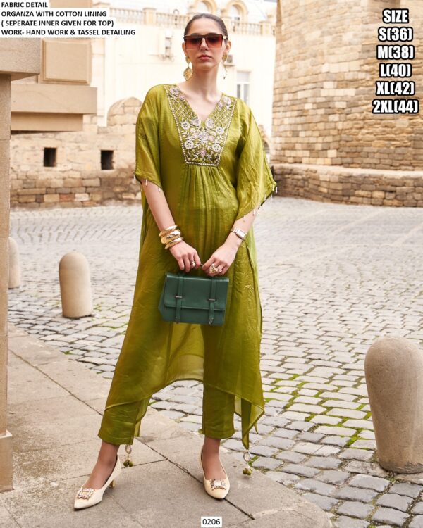 Shop Latest And Fashionable Organza Kaftan Dresses For Women