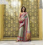 Wedding Special Zari Woven Tissue Silk Sarees With Designer Blouses
