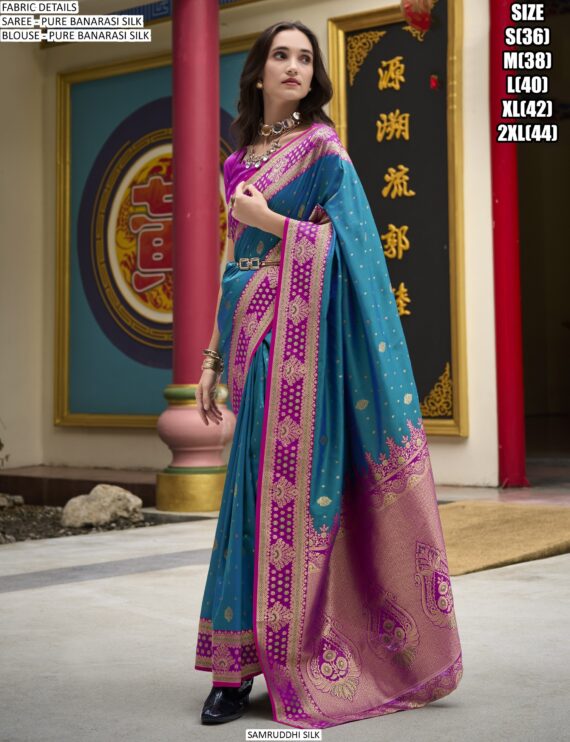 Shop Pure Banarasi Silk Sarees That Showcase Classic Indian Artistry For All Celebrations
