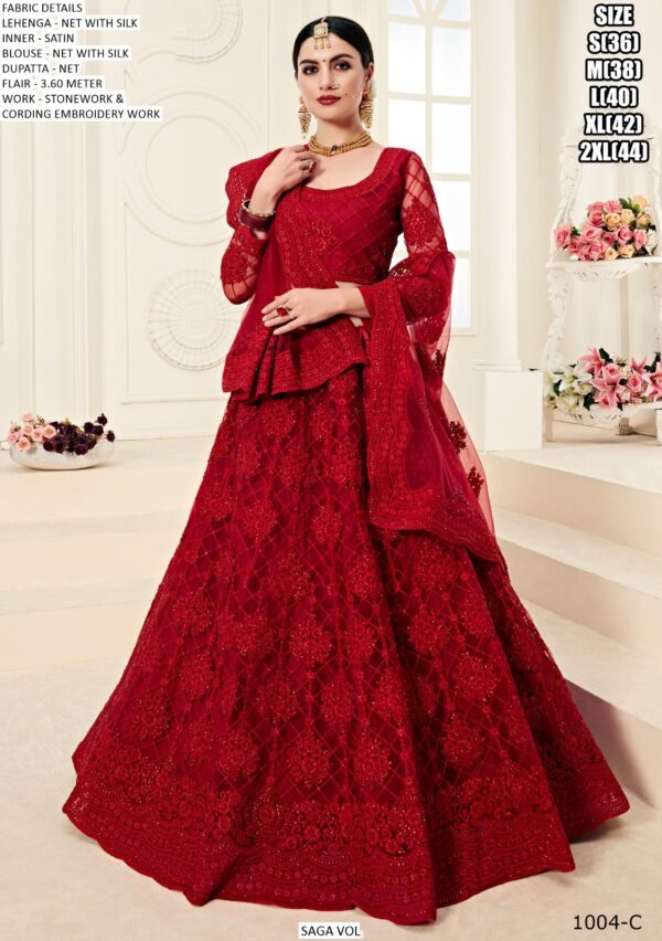 Get Wedding-Ready With Our Bridal Lehengas In Luxurious Designs And New-Age Styles