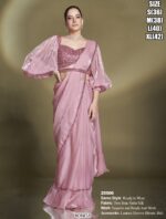 Presenting New Collection Of Party Wear Designer Ready To Wear Sarees (One Minute Sarees)