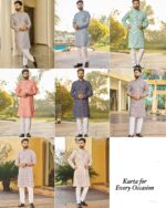 Shop Our Collection Of Men's Traditional Kurta With Pajama, Featuring Different Designs