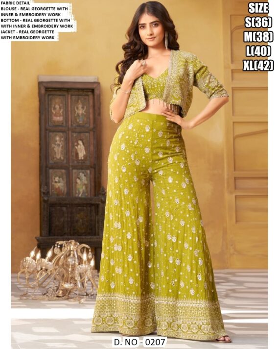 Turn Heads At Your Upcoming Party By Dressing Yourself In Our Special Three-Piece Ethnic Designer Dresses