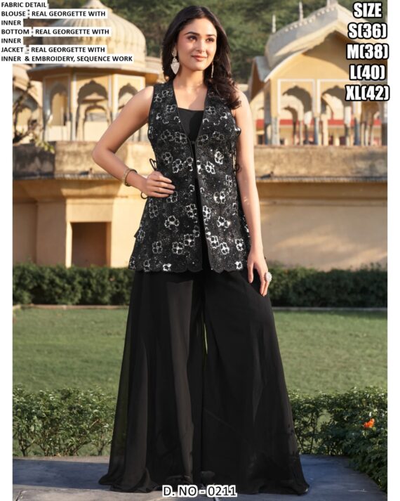 Turn Heads At Your Upcoming Party By Dressing Yourself In Our Special Three-Piece Ethnic Designer Dresses