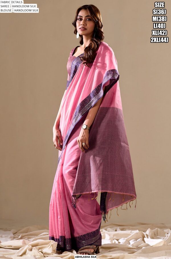 We Are Presenting This Abhilasha Silk Fancy Wear Handloom Cotton Silk Sarees
