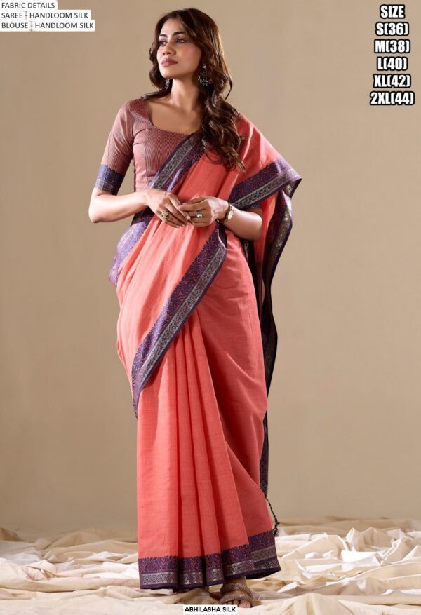 We Are Presenting This Abhilasha Silk Fancy Wear Handloom Cotton Silk Sarees
