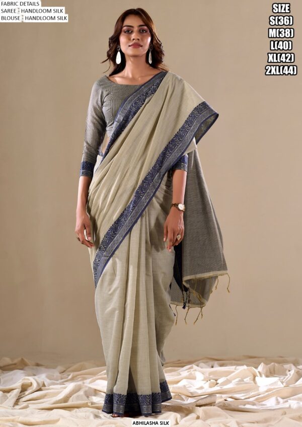 We Are Presenting This Abhilasha Silk Fancy Wear Handloom Cotton Silk Sarees