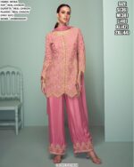 Shop Now! Real Chinon Embroidered Party Wear Designer Salwar Suits Collection