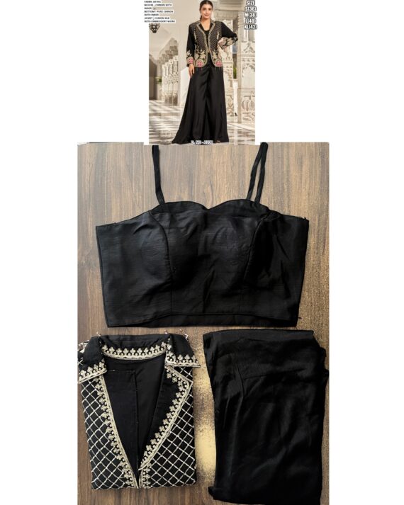 Turn Heads At Your Upcoming Party By Dressing Yourself In Our Special Three-Piece Ethnic Designer Dresses