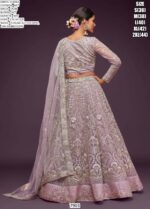 New Wedding Attire! Heavy Embroidered Semi-Stitched Bridal Lehenga Choli