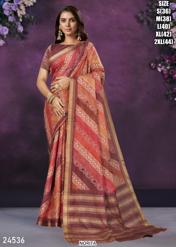 Exclusive Series Of Party Wear Designer Saree With Un-Stitched Blouse