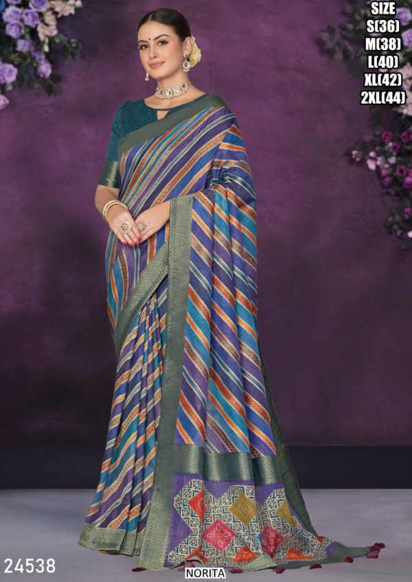 Exclusive Series Of Party Wear Designer Saree With Un-Stitched Blouse