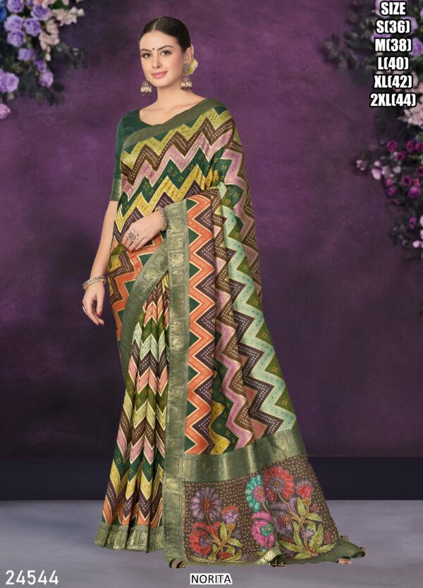 Exclusive Series Of Party Wear Designer Saree With Un-Stitched Blouse
