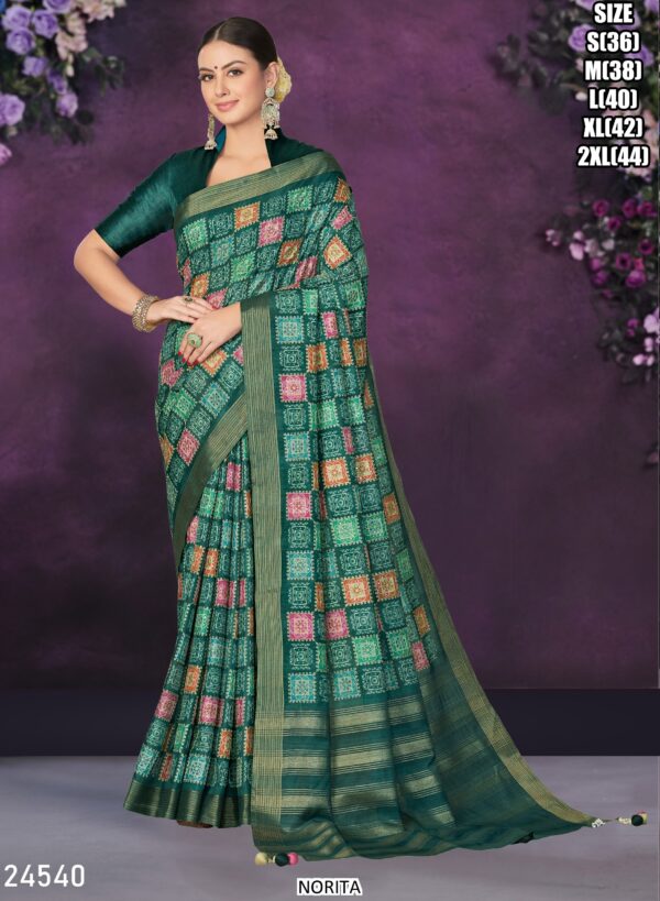 Exclusive Series Of Party Wear Designer Saree With Un-Stitched Blouse