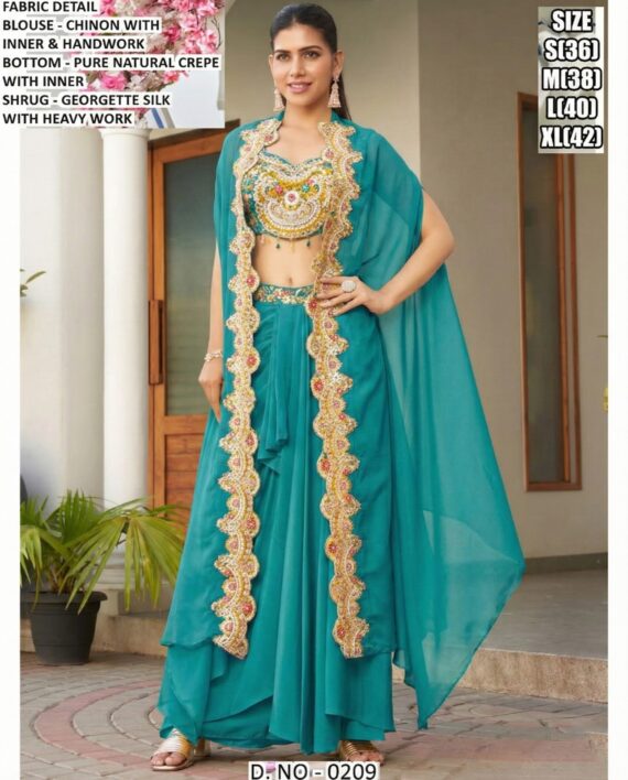 Turn Heads At Your Upcoming Party By Dressing Yourself In Our Special Three-Piece Ethnic Designer Dresses