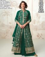 Real Georgette Wedding Wear Readymade Gown Style Indo-Western Dresses