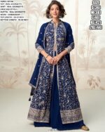 Real Georgette Wedding Wear Readymade Gown Style Indo-Western Dresses