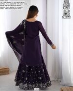 Festive Glamour! Star Georgette Heavy Embroidered Readymade Salwar Suits
