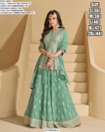 Pakistani Wedding Wear In New Designs! Exclusive Embroidery Designer Lehenga Style Dresses