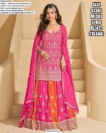 Pakistani Wedding Wear In New Designs! Exclusive Embroidery Designer Lehenga Style Dresses