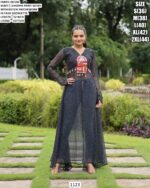 Navratri Special Georgette Leheriya Print Work With Kutchi Patch Work Kurtis