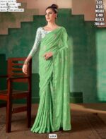 Women's Weaving Pure Georgette Saree With Un-Stitched Blouse Piece