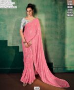 Women's Weaving Pure Georgette Saree With Un-Stitched Blouse Piece